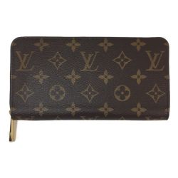 ◎◎ LOUIS VUITTON ルイヴィトン モノグラムキャンバス　ジッピーウォレット　ローズバレリーヌ M41894 RFID搭載 Aランク