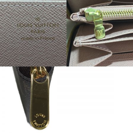  LOUIS VUITTON ルイヴィトン モノグラムキャンバス　ジッピーウォレット　ローズバレリーヌ M41894 RFID搭載