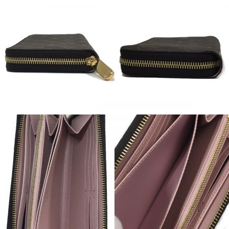  LOUIS VUITTON ルイヴィトン モノグラムキャンバス　ジッピーウォレット　ローズバレリーヌ M41894 RFID搭載