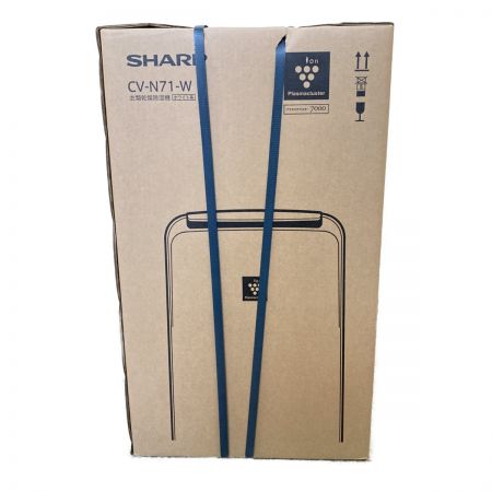  SHARP シャープ プラズマクラスター7000 衣類乾燥除湿機 CV-N71-W ホワイト