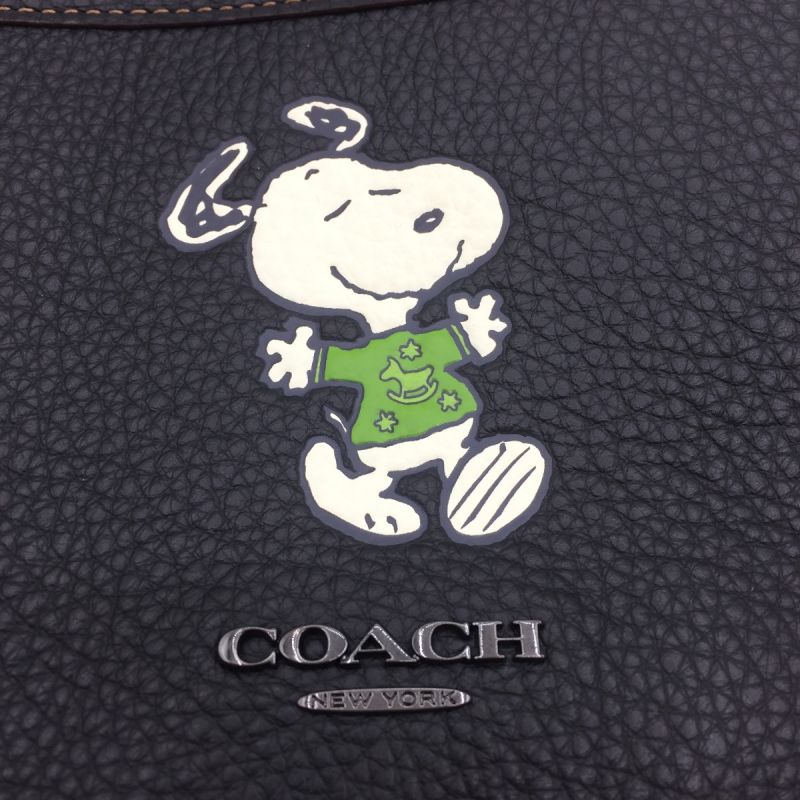 中古】 COACH コーチ バッグ ショルダーバッグ ピーナッツ × コーチ