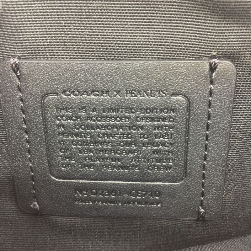 中古】 COACH コーチ バッグ ショルダーバッグ ピーナッツ × コーチ