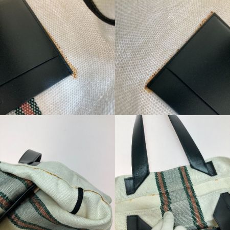  JIL SANDER ジルサンダー トートバッグ ストライプ ホワイト