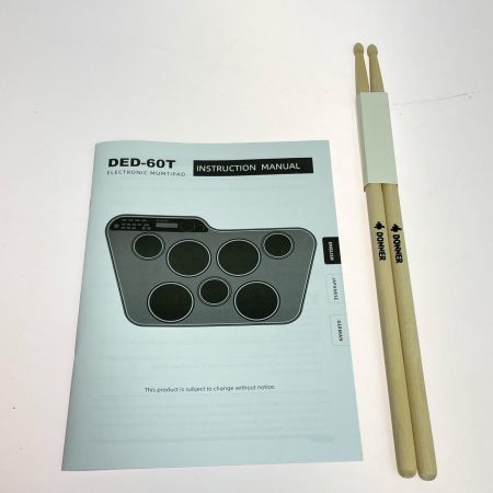 Donner ドナー 電子ドラム DED-60T 動作確認済