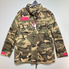  PEARLY GATES パーリーゲイツ 迷彩 カモ柄 ジャケット サイズ2 レディース Aランク