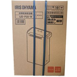 ◎◎ IRISOHYAMA アイリスオーヤマ 衣類乾燥除湿機 2L/日 ホワイト IJD-P20-W デシカント式 Nランク