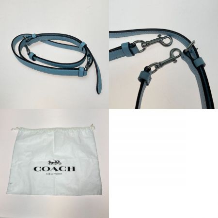  COACH コーチ モリー バケット バッグ 2WAYショルダーバッグ CA177 スカイブルー