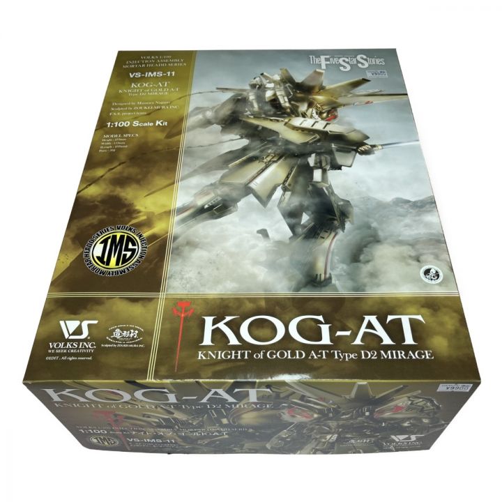 ボックス IMS 1/100 ナイト・オブ・ゴールド・A-T the KNIGHT of GOLD-AT 改修塗装済み完成品ファイブスター物語 FSS  VOLKS｜おもちゃ、ゲーム