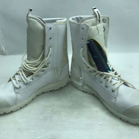  asics アシックス 安全靴 25.5cm 汚れあり CP402 ホワイト