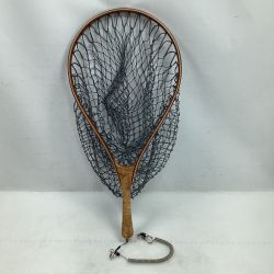 ΣΣ  FISH OWL ランディングネット シリアルナンバー1060 コイルストラップ付 釣り用品 全長約53cm Bランク