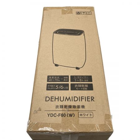  YAMAZEN 山善 衣類乾燥除湿器 コンプレッサー式 6L/日 YDC-F60