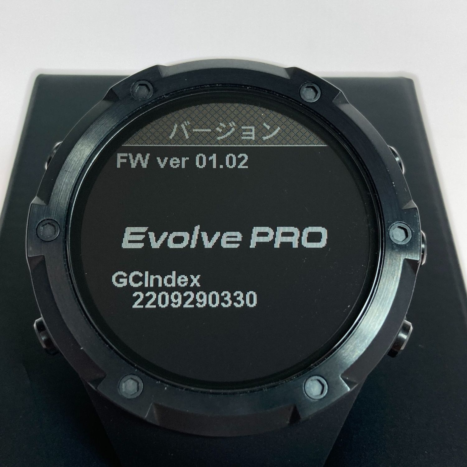 新品GPSゴルフナビShot Navi Evolve PRO(ブラック×レッド)-