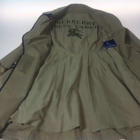  BURBERRY BLUE LABEL バーバリーブルーレーベル ライナー付きトレンチコート サイズ38 FRF10-629-40 ベージュ