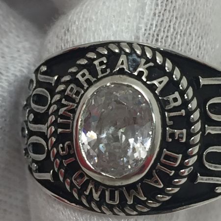  JAM　HOME　MADE ジョジョの奇妙な冒険 ダイヤモンドは砕けない ダイヤモンドカレッジリング　指輪 サイズ15号