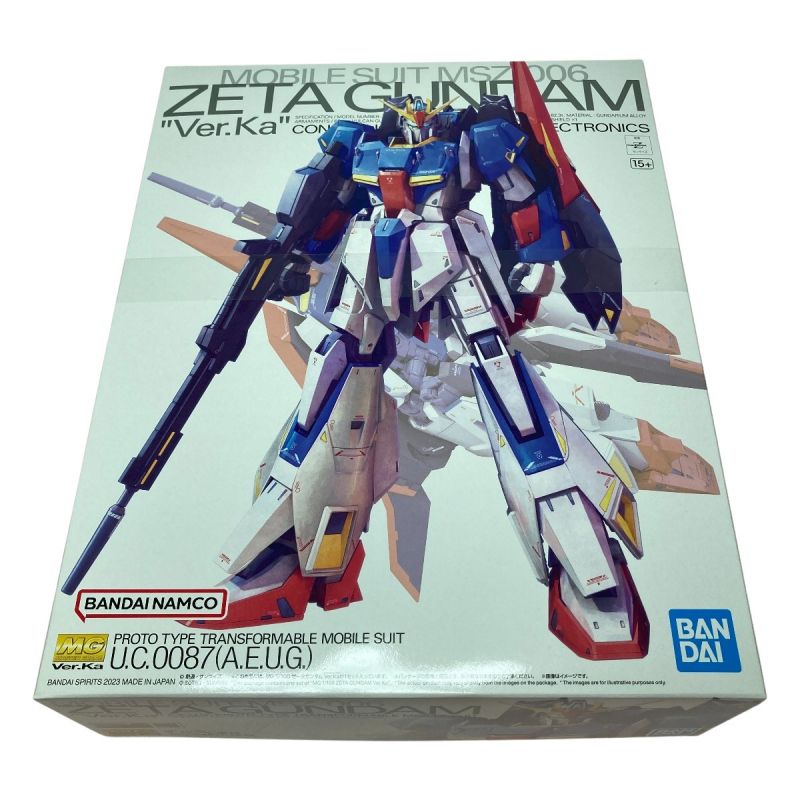 中古】 バンダイ 1/100 MG MSZ-006 ゼータガンダム Ver.Ka 機動戦士Z