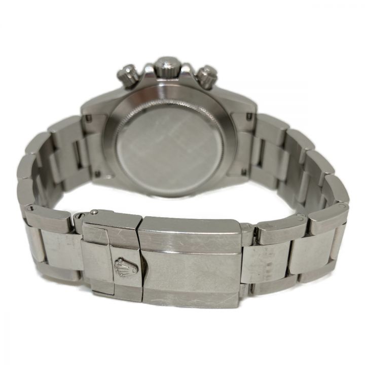 ロレックス　純正ボックス　116520用　中古 ROLEX デイトナ 116520 白文字盤 細針＆旧バックル K品番 中古品