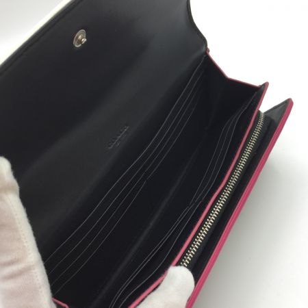  COACH コーチ 長財布　F12586　中古品 F12586 ブラック