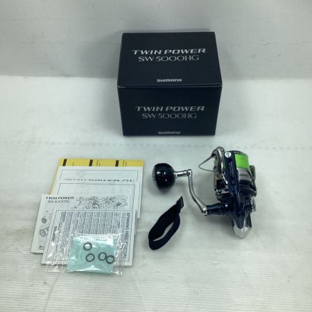  SHIMANO シマノ 21 TWIN POWER ツインパワー SW 5000HG 04222 スピニングリール