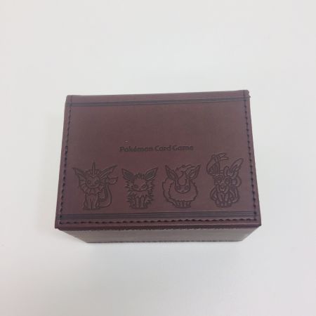  ポケモンカードゲーム ポケモンカードゲーム フリップデッキケース Eievui Collection ポケモンセンターオリジナル　開封品
