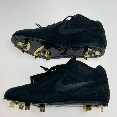  NIKE ナイキ MVP レザー J エッジ 野球スパイク 26.0cm 538554-007 ブラック