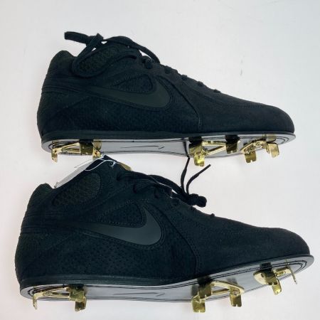  NIKE ナイキ MVP レザー J エッジ 野球スパイク 26.0cm 538554-007 ブラック