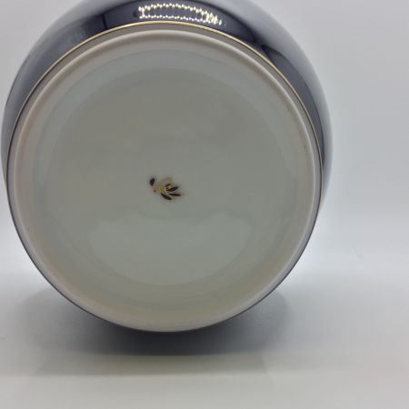  KORANSHA Co. Ltd. 香蘭社  胡蝶蘭 花瓶　 ネイビー