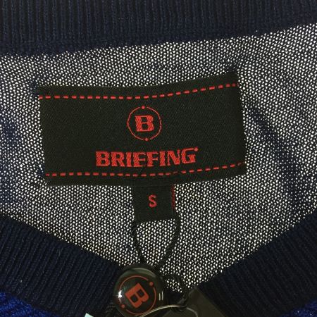  BRIEFING ブリーフィング BRIEFING ブリーフィング ニット セーターレーヨン　 薄手　Sサイズ