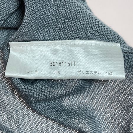  BRIEFING ブリーフィング ニット セーター Sサイズ レーヨン BG1811511 グレー