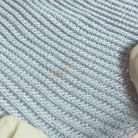  BRIEFING ブリーフィング ニット セーター Sサイズ レーヨン BG1811511 グレー