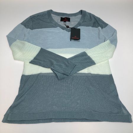  BRIEFING ブリーフィング ニット セーター Lサイズ レーヨン  BG1811511 グレー