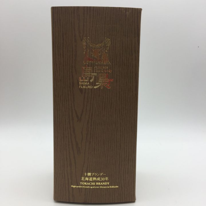 北海道内限定発送】 十勝ワイン 十勝ブランデー 北海道熟成30周年 島梟 