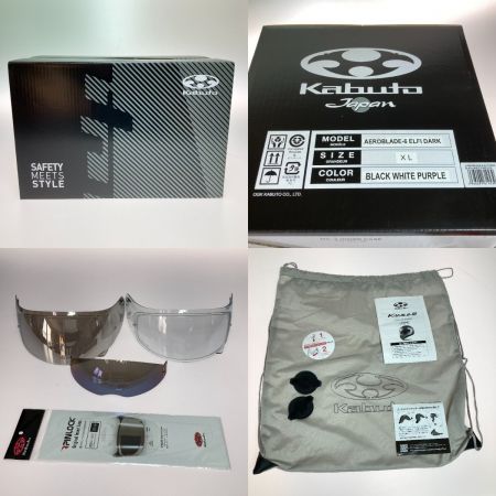  KABUTO KAMUI-3 LEIA フルフェイス ヘルメット サイズXL 箱・付属品付