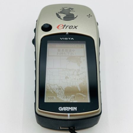  ガーミン etrex VISTA GPS レシーバー 通電のみ確認 現状渡し