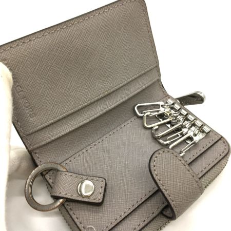  MICHAEL KORS マイケルコース コインケース付 キーケース グレー