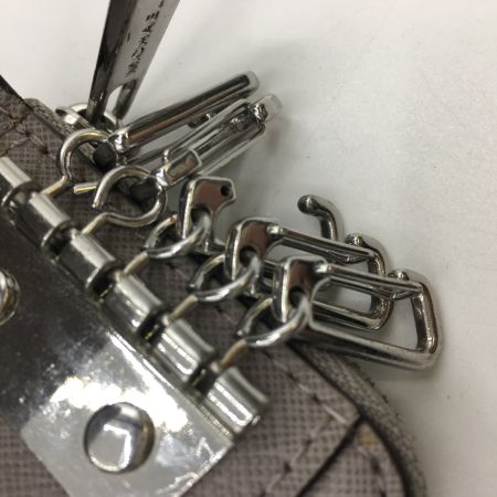  MICHAEL KORS マイケルコース コインケース付 キーケース グレー