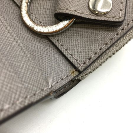  MICHAEL KORS マイケルコース コインケース付 キーケース グレー