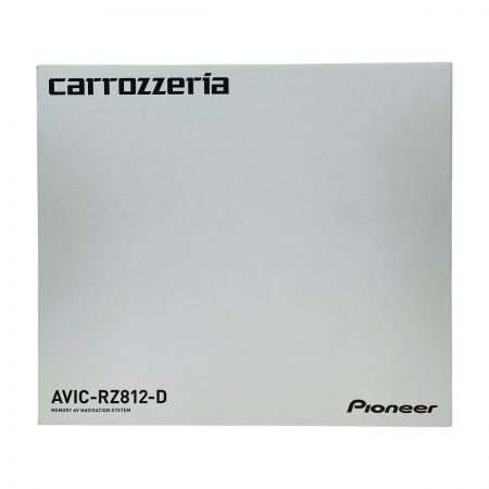  Pioneer パイオニア carrozzeria カロッツェリア 楽ナビ メモリーナビ AVIC-RZ812-D