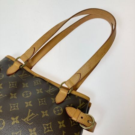  LOUIS VUITTON ルイヴィトン モノグラム バティニョール・ヴェルティカル トートバッグ M51153 ブラウン