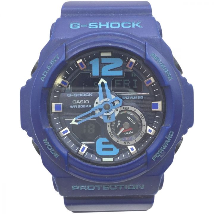 CASIO カシオ カシオ G-SHOCK アナデジ ビックフェイス 5357 GA-310 ブルー GA-310  本体のみ｜中古｜なんでもリサイクルビッグバン