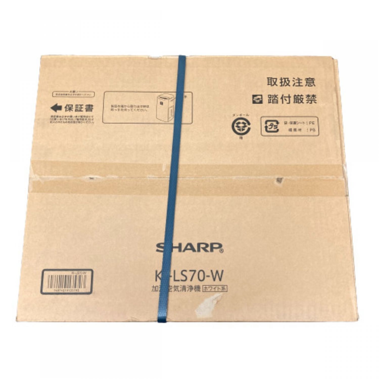 中古】 SHARP シャープ 加湿空気清浄機 プラズマクラスター25000 KI