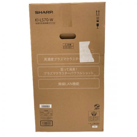  SHARP シャープ 加湿空気清浄機 プラズマクラスター25000 KI-LS70-W ホワイト