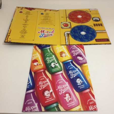   ジャニーズWEST LIVETOUR 2022 MixedJuice 初回盤 DVD/2枚組 中古品
