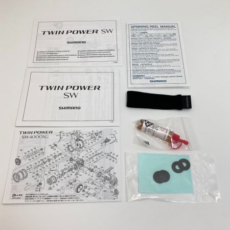  SHIMANO シマノ 21 TWIN POWER ツインパワー SW 4000XG 04221 スピニングリール