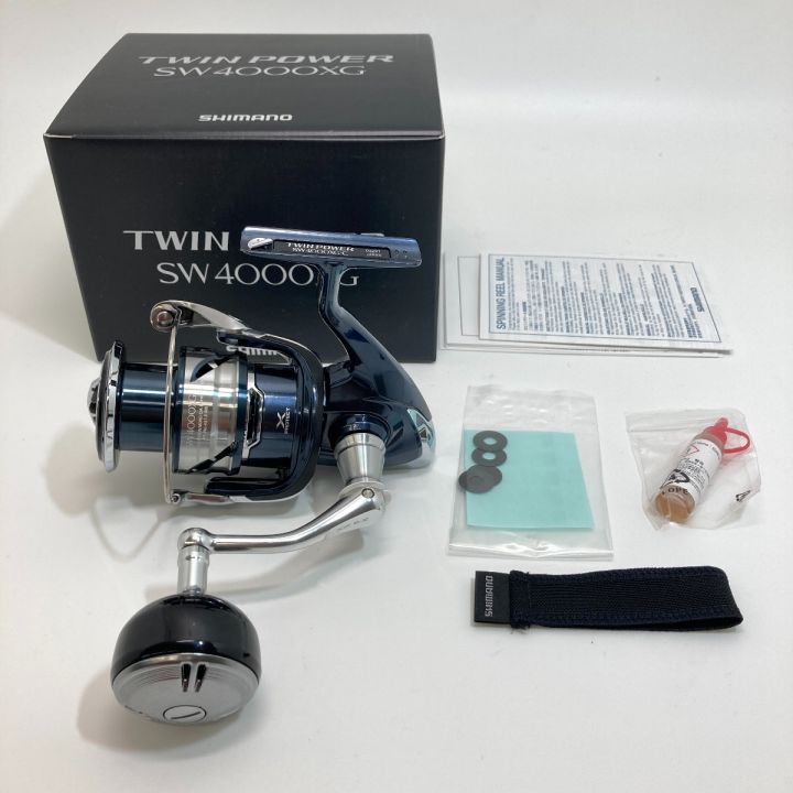 SHIMANO シマノ 21 TWIN POWER ツインパワー SW 4000XG 04221 スピニングリール｜中古｜なんでもリサイクルビッグバン