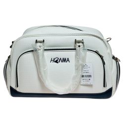 ◎◎ HONMA ホンマ ボストンバッグ BB-1906 ホワイト シューズポケット付 Sランク