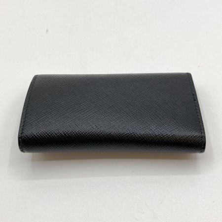  PRADA プラダ キーケース メンズ サフィアーノ 2PG222 ブラック