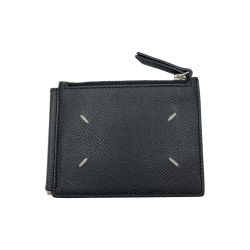 ◎◎ Maison Margiela マルタンマルジェラ マネークリップ 札入れ 2つ折り財布 4ステッチ SA1UI0018P4745T8013 ブラック Bランク