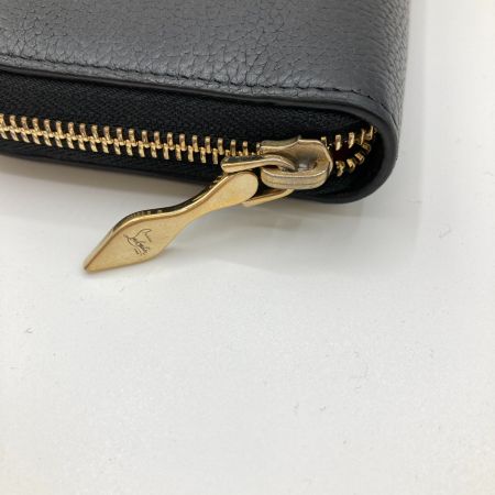  Christian Louboutin クリスチャンルブタン ラウンドファスナー 長財布 財布 1185061 ブラック