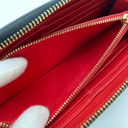  Christian Louboutin クリスチャンルブタン ラウンドファスナー 長財布 財布 1185061 ブラック