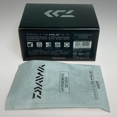  DAIWA ダイワ STEEZ スティーズ A TW HLC 8.1R 右ハンドル 00630235 ベイトリール